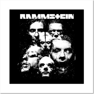 RAMMSTEIN MERCH VTG Posters and Art